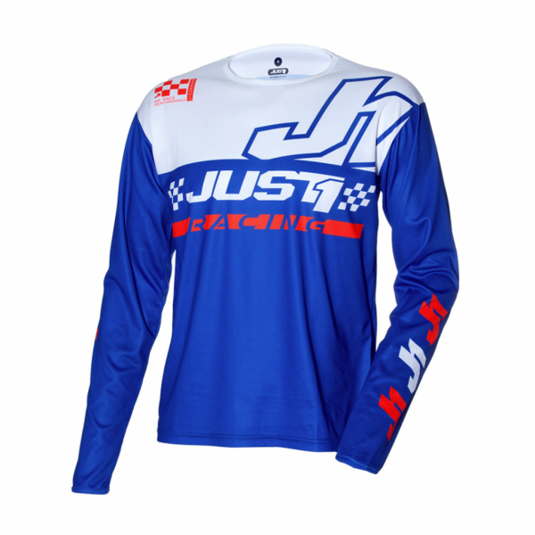 CAMISA MX JUST1 - J-COMMAND - AZUL / VERMELHO / BRANCO