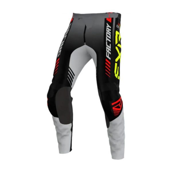 CALCA MX FXR RACING CLUTCH PRO MX GREY / BLACK / HIVIS