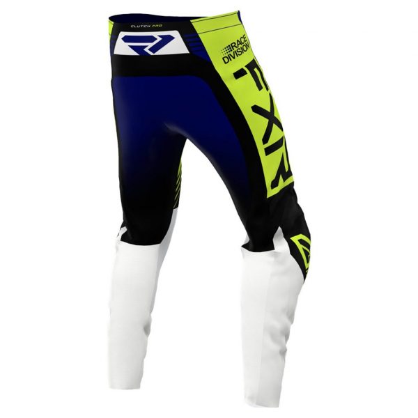 CALCA MX FXR RACING CLUTCH PRO MX MIDNIGHT / HIVIS / WHITE BLACK OPS
