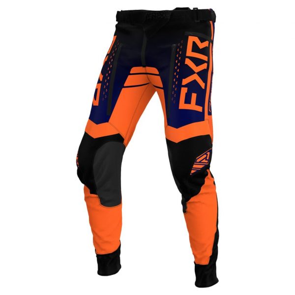 CALÇA MX FXR RACING CONTENDER MX MIDNIGHT / ORANGE