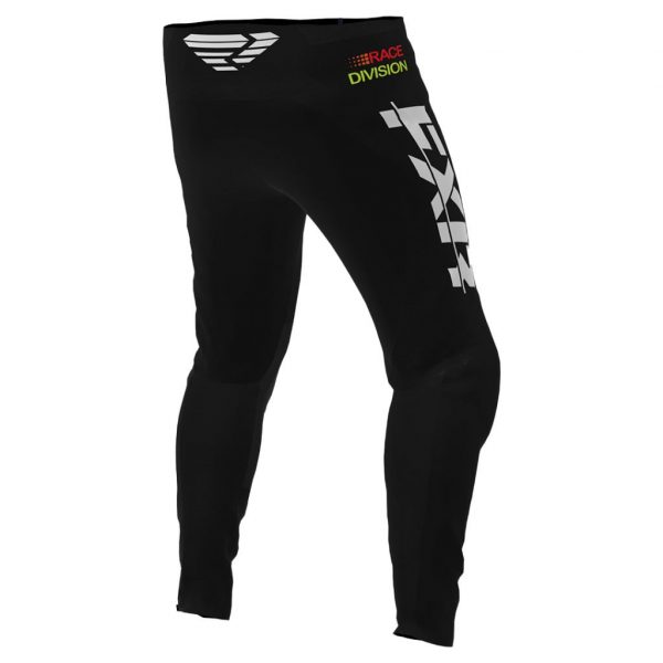 CALÇA MX FXR RACING CLUTCH MX BLACK / ORANGE / HIVIS