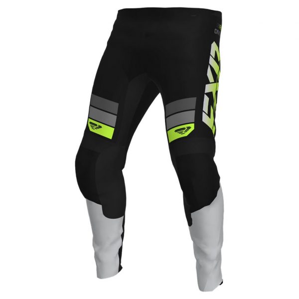 CALÇA MX FXR RACING CLUTCH MX BLACK / GREY / HIVIS