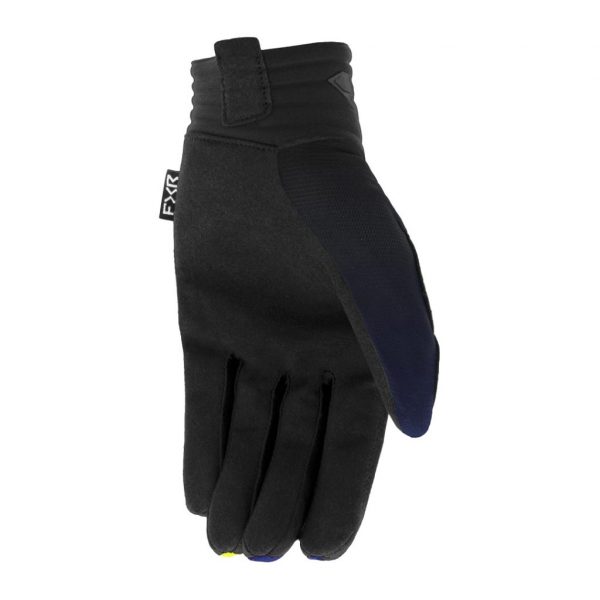 LUVA MX FXR RACING PRIME MX MIDNIGHT / HIVIS