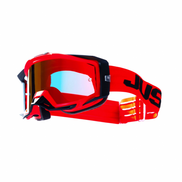 ÓCULOS JUST1 IRIS 2.0 LOGO VERMELHO/PRETO
