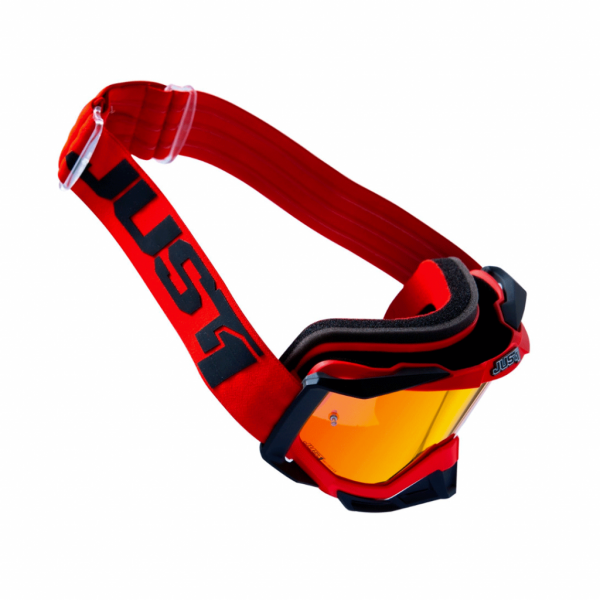 ÓCULOS JUST1 IRIS 2.0 LOGO VERMELHO/PRETO